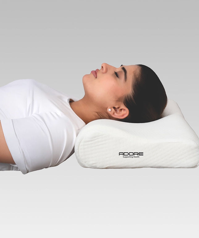 Adore Memory Foam Cervical Pillow for Neck Pain, Whiplash & Arthritis Relief | AD-203
