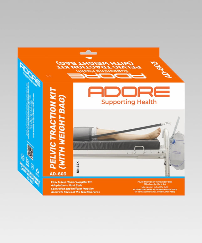 Adore Pelvic Traction Kit for Lumbar Spondylitis, Lower Back Pain & Vertebral Fractures | AD-803
