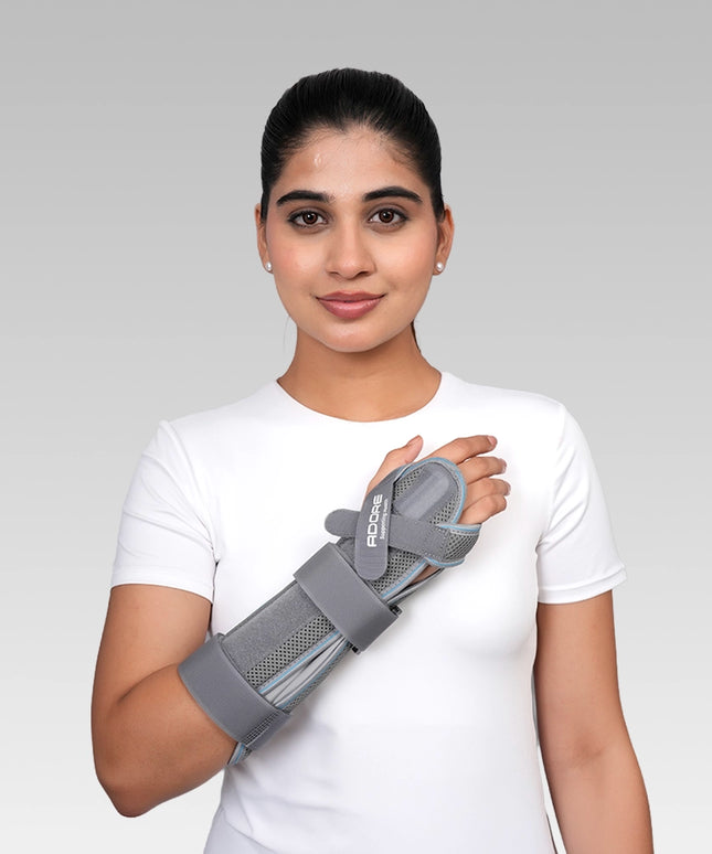 Adore Forearm Splint for Post-Surgery, Kienbock's Disease & Arthritic Hand Positioning | AD-507