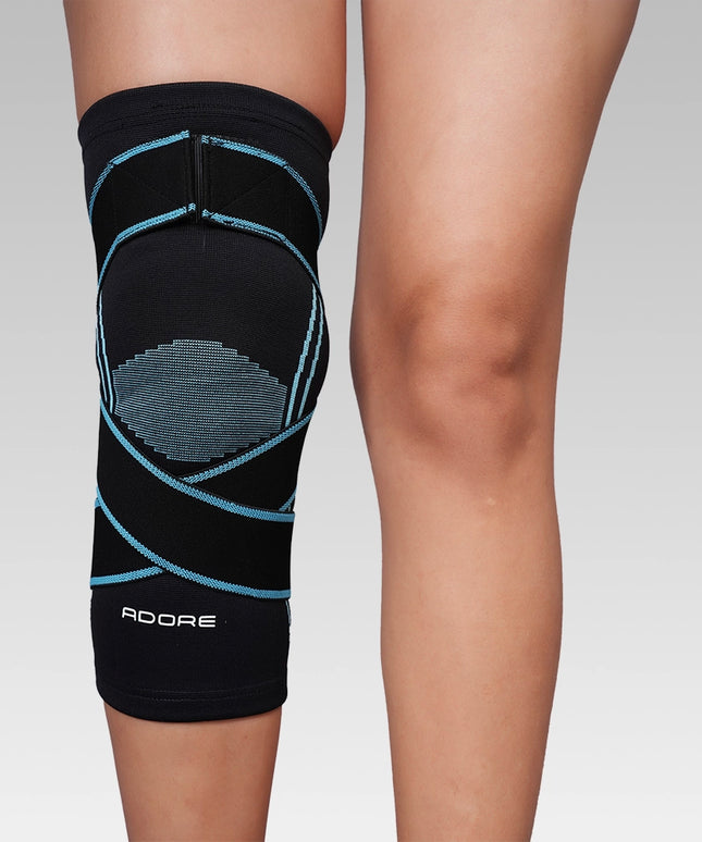 Adore Knee Cap With Strap (Plush Feel) for Patellar Tendonitis & Jumper's Knee | AD-420