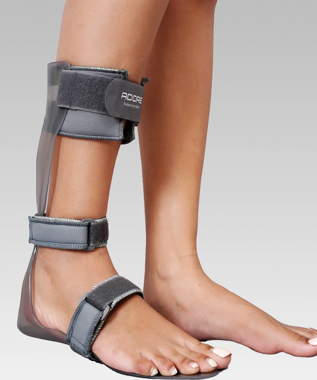 Adore Foot Drop Splint for Stroke, Spinal Cord Injury, Cerebral Palsy & Plantar Fasciitis | AD-413
