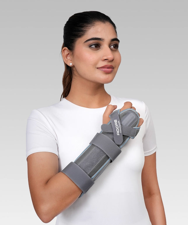 Adore Forearm Splint for Post-Surgery, Kienbock's Disease & Arthritic Hand Positioning | AD-507