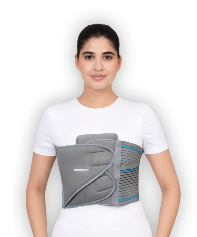 Adore Chest Binder for Post-Surgical Chest Support & Rib Fracture Recovery | AD-105