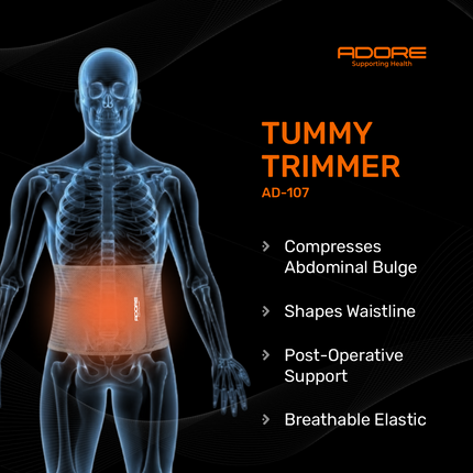 Adore Tummy Trimmer — Lumbar & Spinal Support Belt for Back Pain | AD-107