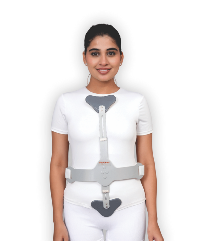 Adore ASH Hyperextension Brace for Spinal Immobilization & Vertebral Support | AD-108