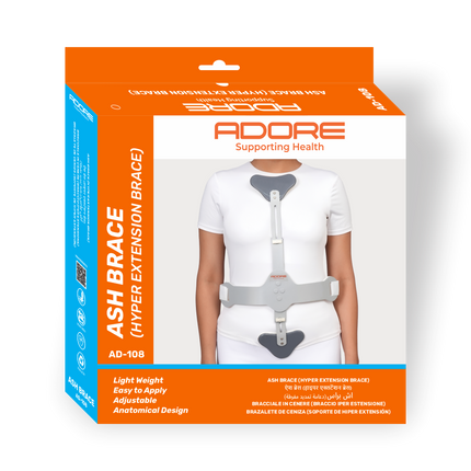 Adore ASH Hyperextension Brace for Spinal Immobilization & Vertebral Support | AD-108