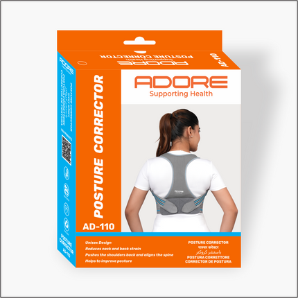 Adore Posture Corrector for Back Pain, Spine Misalignment & Poor Posture | AD-110