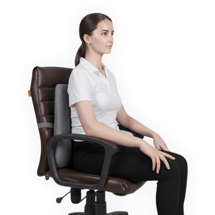 Adore Back Rest Cushion for Lower Back Pain, Poor Posture & Pregnancy Discomfort | AD-1101