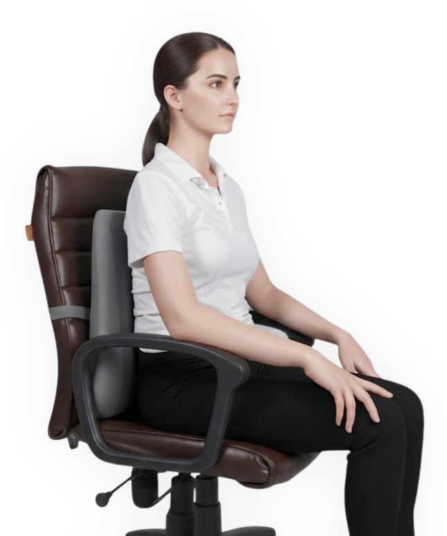 Adore Back Rest Cushion for Lower Back Pain, Poor Posture & Pregnancy Discomfort | AD-1101