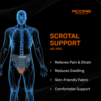 Adore Scrotal Support for Post-Operative Care & Scrotal Pain Relief | AD-1103