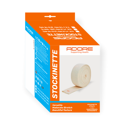 Adore Stockinette Fabric Bandage for Orthopaedic Cast Protection & Skin Care | AD-1437–1450