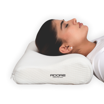 Adore Memory Foam Cervical Pillow for Neck Pain, Whiplash & Arthritis Relief | AD-203