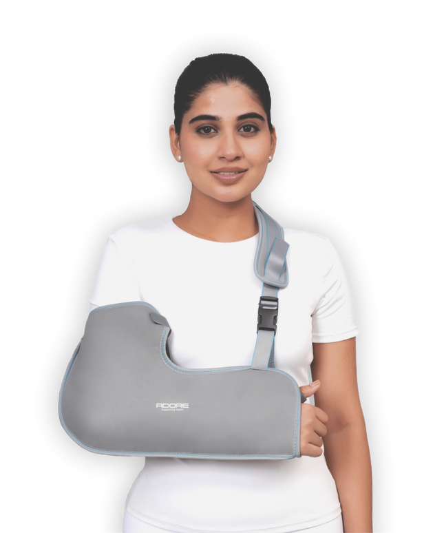 Adore Pouch Arm Sling Tropical for Arm Fracture, Wrist Fracture & Post-Surgery | AD-301