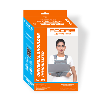 Adore Universal Shoulder Immobilizer for Shoulder Dislocation & Post-Surgery Recovery | AD-303