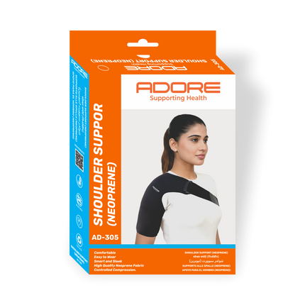 Adore Neoprene Shoulder Support for Rotator Cuff Injury, Arthritis & Bursitis | AD-305