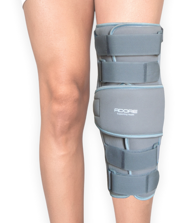 Adore Knee Immobilizer 14 Inch for Ligament Injury, Tibial Fractures & Post-Op Care | AD-406