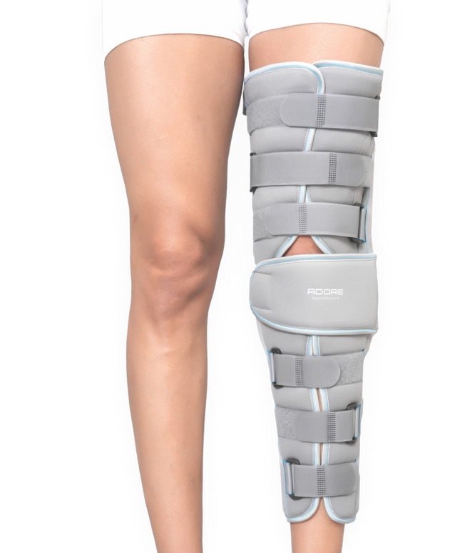 Adore Knee Immobilizer 22 Inch for Maximum Knee Stabilisation & Complex Fractures | AD-408