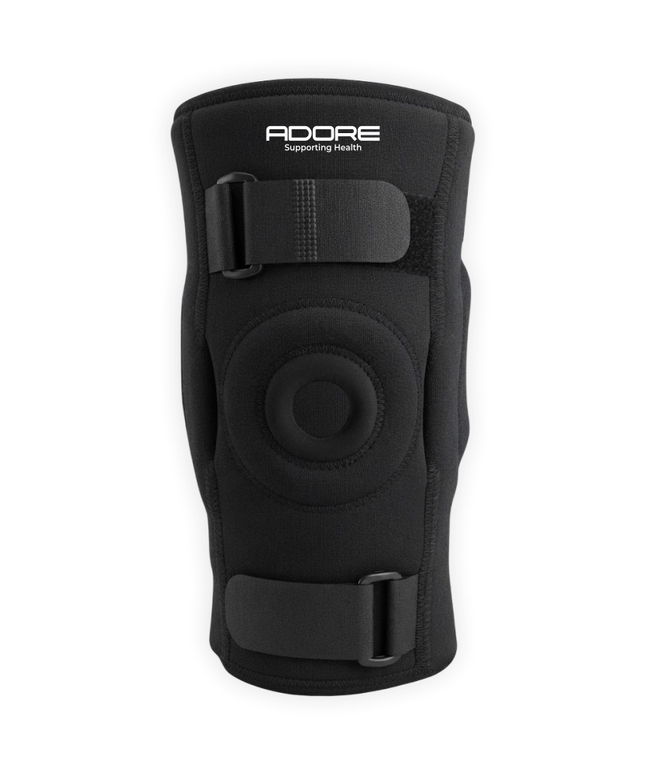 Adore Neoprene Hinged Knee Wrap for Osteoarthritis, Ligament Instability & Knee Sprain | AD-410