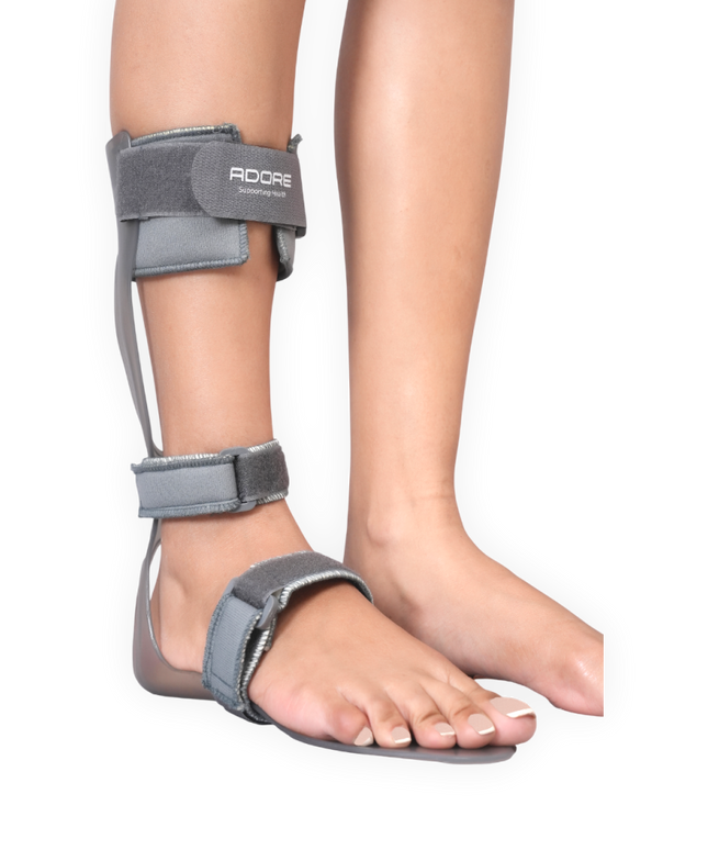 Adore Foot Drop Splint for Stroke, Spinal Cord Injury, Cerebral Palsy & Plantar Fasciitis | AD-413