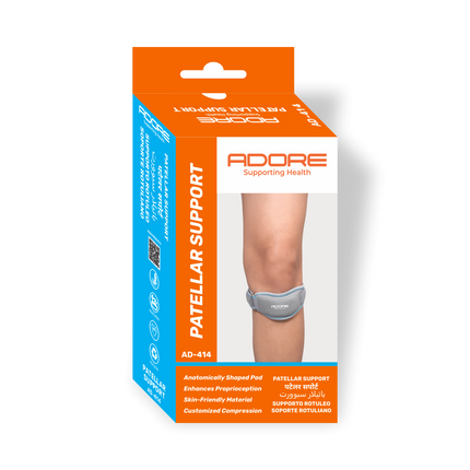 Adore Patellar Support for Patellofemoral Pain, Osgood-Schlatter & Patellar Dislocation | AD-414