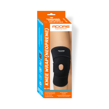 Adore Neoprene Knee Wrap for Osteoarthritis, Ligament Injury & Knee Sprain | AD-415