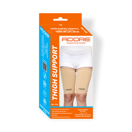 Adore Thigh Support for Hamstring Strain, Muscle Spasms & Sports Injury | AD-416