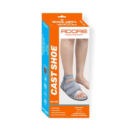 Adore Cast Shoe for Neuropathic Foot Ulcers, Foot Injury & Post-Tendon Surgery | AD-418