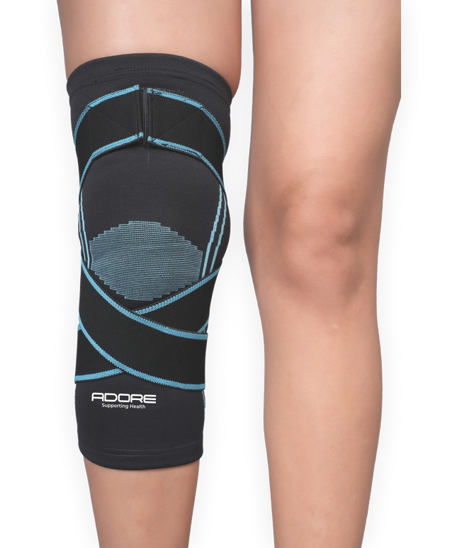 Adore Knee Cap With Strap (Plush Feel) for Patellar Tendonitis & Jumper's Knee | AD-420