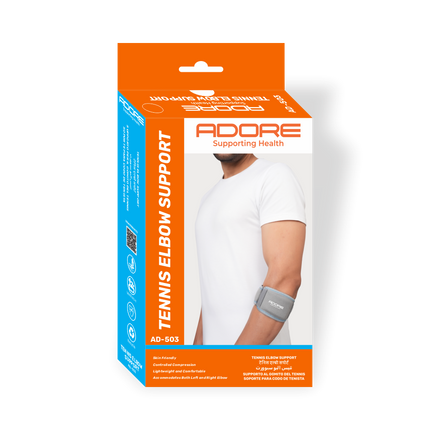 Adore Tennis Elbow Support for Lateral Epicondylitis, Tendonitis & Elbow Pain | AD-503