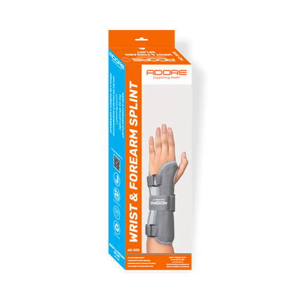 Adore Wrist & Forearm Splint for Post-Cast, Kienbock's Disease & Rheumatic Wrist | AD-505