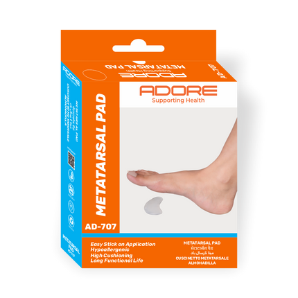 Adore Metatarsal Pad for Metatarsalgia, Plantar Fasciitis & Fat Pad Atrophy | AD-707