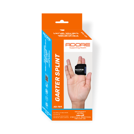 Adore Garter Splint for Finger Immobilisation, Pain Control & Post-Operative Care | AD-709