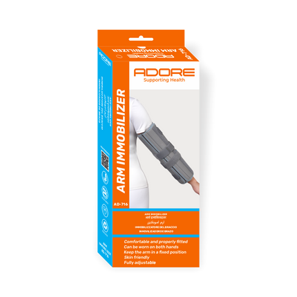 Adore Arm Immobilizer for Arm Fractures, Dislocations & Post-Surgery Recovery | AD-716
