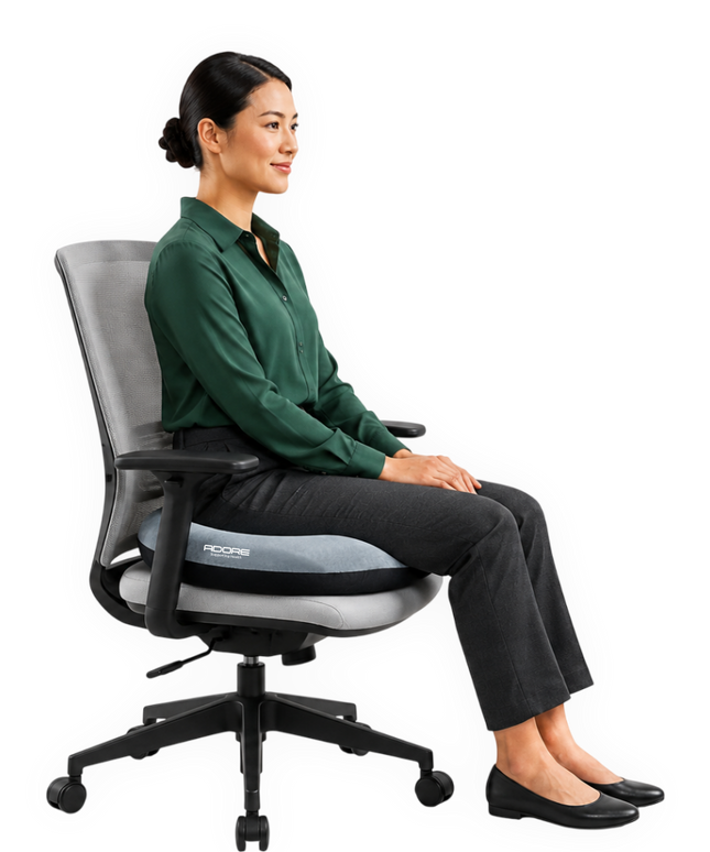 Adore Orthopaedic Donut Pillow for Coccyx Pain, Post-Delivery Recovery & Haemorrhoids | AD-717