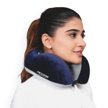Adore Travel Neck Pillow for Neck Support, Posture Alignment & Travel Fatigue | AD-718