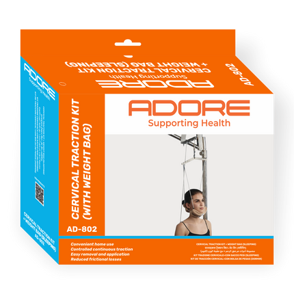 Adore Cervical Traction Kit (Sitting) for Cervical Disc Herniation, Neck Pain & Radiculopathy | AD-719