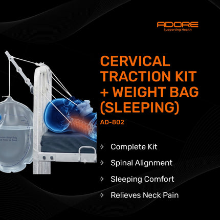 Adore Cervical Traction Kit (Sleeping) for Cervical Disc Herniation & Radiculopathy | AD-802