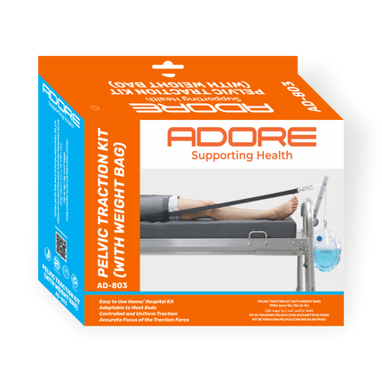 Adore Pelvic Traction Kit for Lumbar Spondylitis, Lower Back Pain & Vertebral Fractures | AD-803