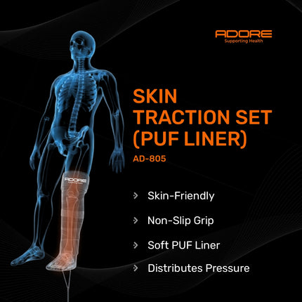 Adore Skin Traction Set for Indirect Extremity Traction & Pain Management | AD-805