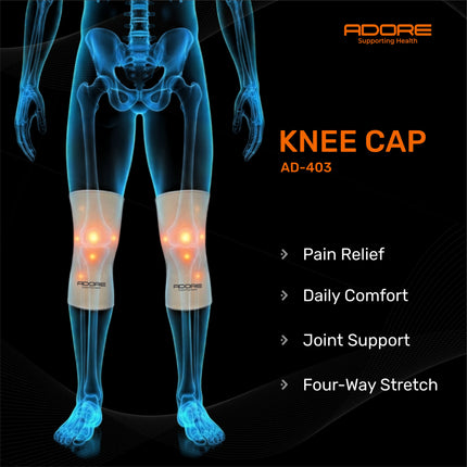 Adore Knee Cap for Osteoarthritis, Ligament Injury & Weak Knees | AD-403