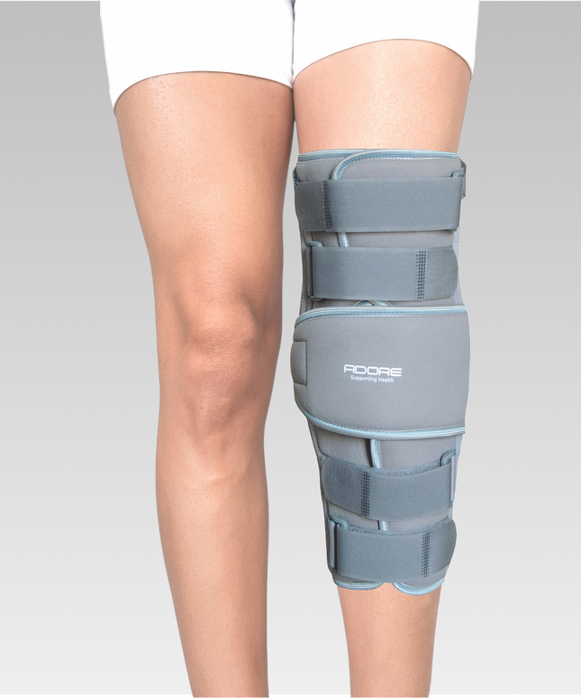 Adore Knee Immobilizer 14 Inch for Ligament Injury, Tibial Fractures & Post-Op Care | AD-406